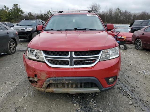 3C4PDCBB3HT601159 - 2017 DODGE JOURNEY SXT RED photo 5