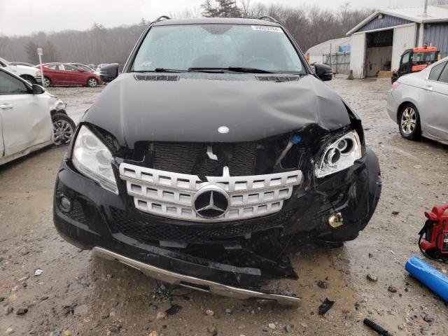 4JGBB8GB2BA712401 - 2011 MERCEDES-BENZ ML 350 4MATIC BLACK photo 5