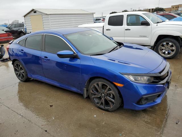 2HGFC2F85LH601688 - 2020 HONDA CIVIC SPORT BLUE photo 4