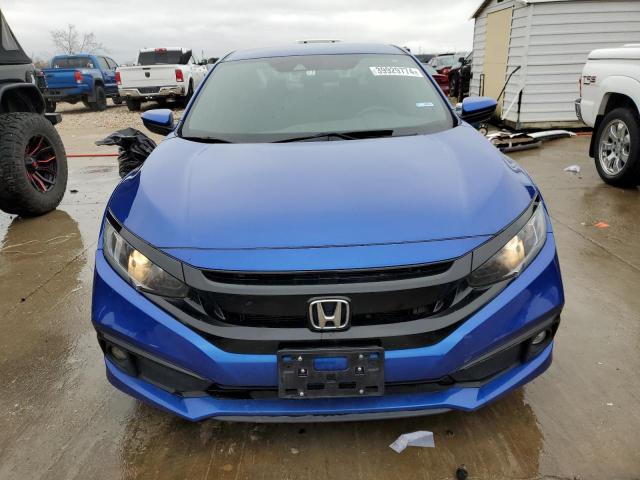 2HGFC2F85LH601688 - 2020 HONDA CIVIC SPORT BLUE photo 5