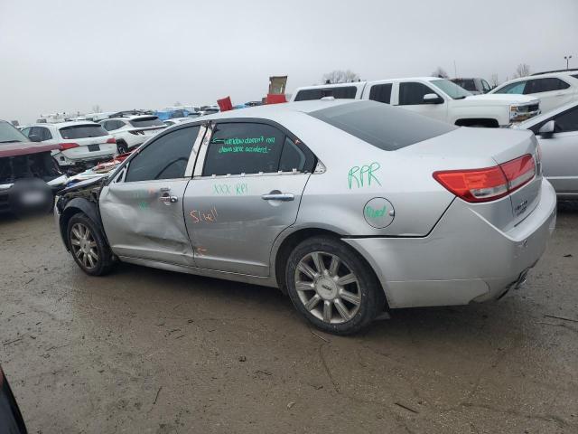 3LNHL2GC5CR801271 - 2012 LINCOLN MKZ SILVER photo 2