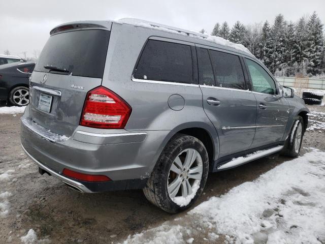 4JGBF7BE6CA799236 - 2012 MERCEDES-BENZ GL 450 4MATIC SILVER photo 3