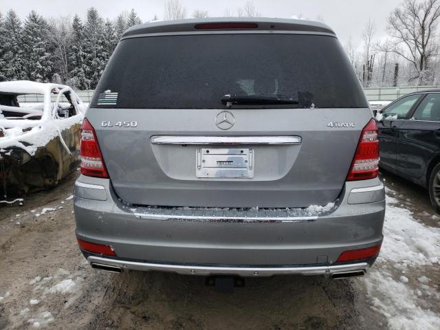 4JGBF7BE6CA799236 - 2012 MERCEDES-BENZ GL 450 4MATIC SILVER photo 6