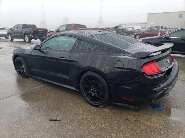 1FA6P8TH8K5101708 - 2019 FORD MUSTANG BLACK photo 2