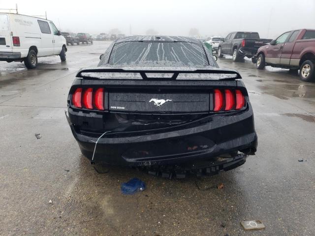 1FA6P8TH8K5101708 - 2019 FORD MUSTANG BLACK photo 6