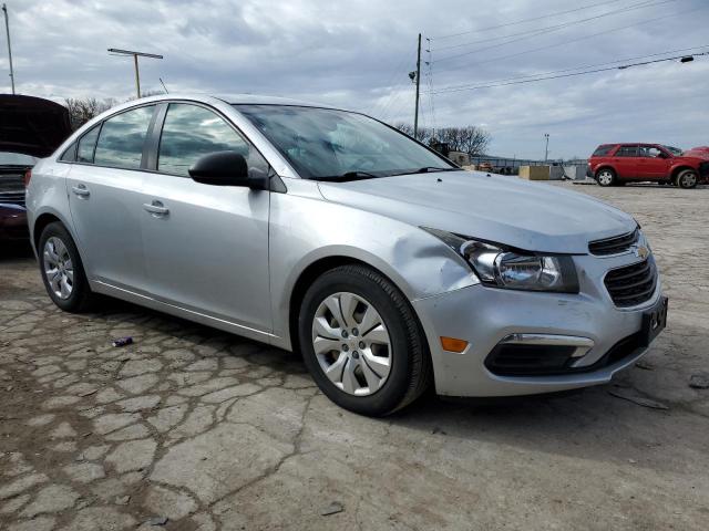 1G1PA5SH0F7251542 - 2015 CHEVROLET CRUZE LS SILVER photo 4