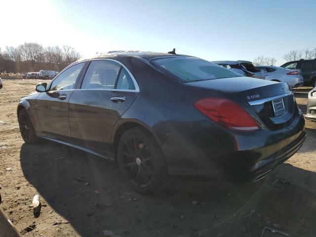 WDDUG8FB8FA119007 - 2015 MERCEDES-BENZ S 550 4MATIC BLACK photo 2