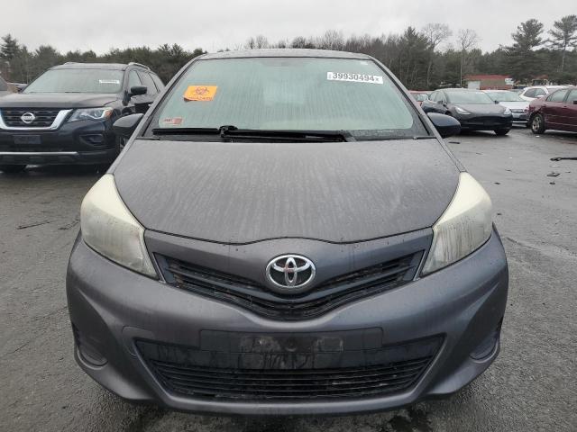 VNKJTUD33EA005869 - 2014 TOYOTA YARIS GRAY photo 5