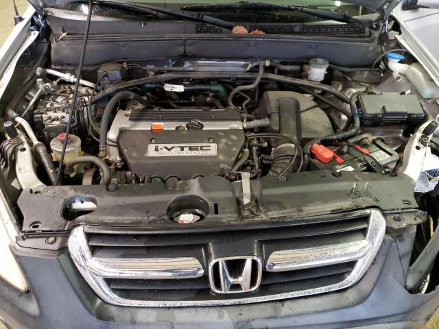 SHSRD78804U228627 - 2004 HONDA CR-V EX SILVER photo 11