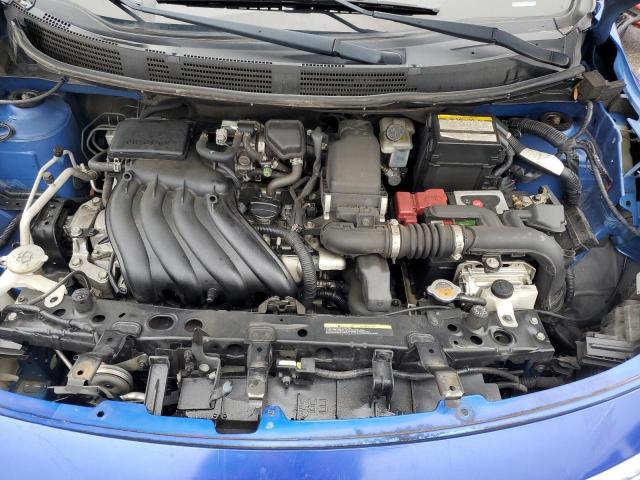 3N1CN7AP4HL808470 - 2017 NISSAN VERSA S BLUE photo 11