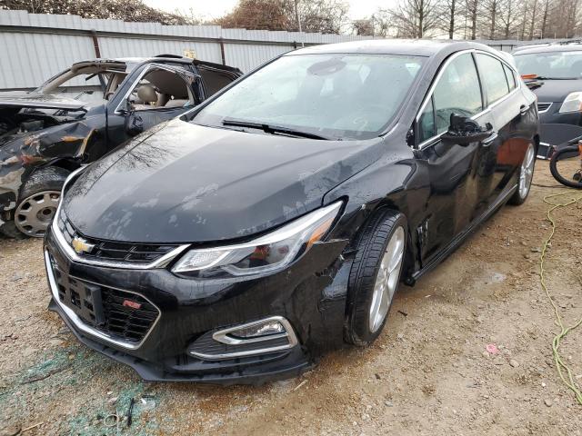 3G1BF6SM3HS508101 - 2017 CHEVROLET CRUZE PREMIER BLACK photo 1