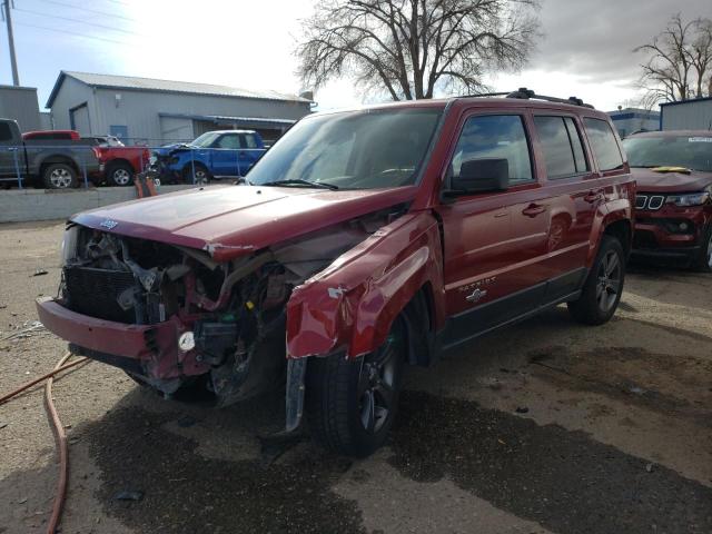 1C4NJPFA5DD218445 - 2013 JEEP PATRIOT LATITUDE BURGUNDY photo 1