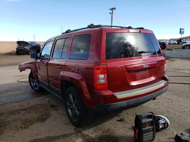 1C4NJPFA5DD218445 - 2013 JEEP PATRIOT LATITUDE BURGUNDY photo 2