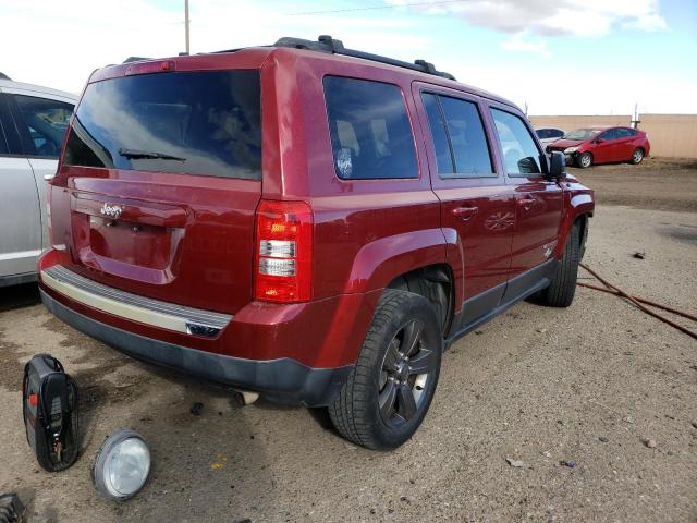 1C4NJPFA5DD218445 - 2013 JEEP PATRIOT LATITUDE BURGUNDY photo 3