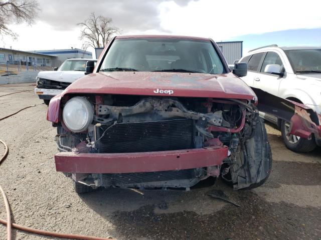 1C4NJPFA5DD218445 - 2013 JEEP PATRIOT LATITUDE BURGUNDY photo 5