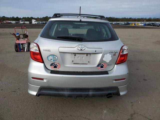 2T1LE40E79C009573 - 2009 TOYOTA COROLLA MA S SILVER photo 6