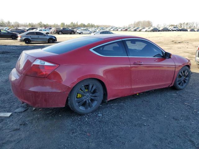 1HGCS12378A029524 - 2008 HONDA ACCORD LX-S RED photo 3