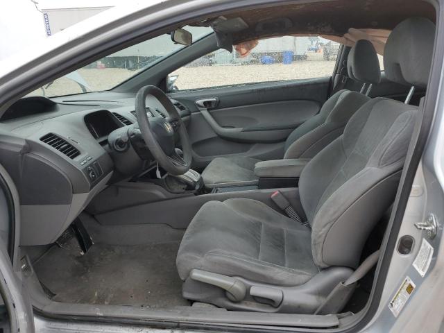 2HGFG12606H546915 - 2006 HONDA CIVIC LX SILVER photo 7