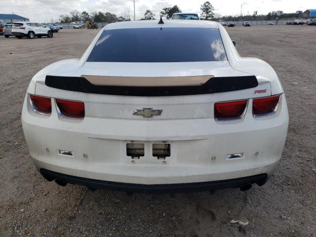 2G1FC1ED7B9148084 - 2011 CHEVROLET CAMARO LT WHITE photo 6