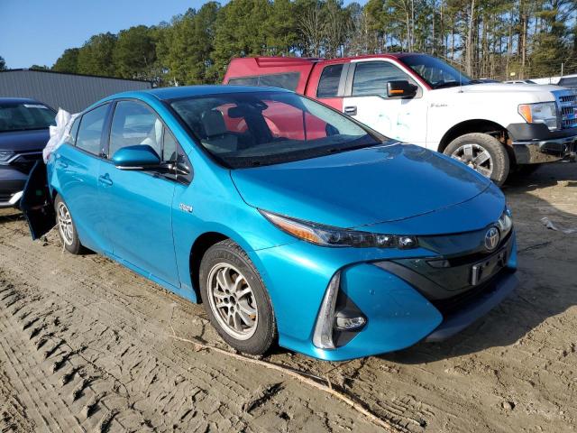 JTDKARFP1J3101689 - 2018 TOYOTA PRIUS PRIM Blau Foto 4