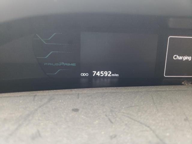 JTDKARFP1J3101689 - 2018 TOYOTA PRIUS PRIM Blau Foto 9