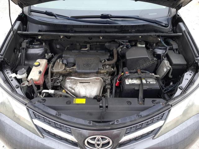 JTMRFREV1DD034977 - 2013 TOYOTA RAV4 XLE GRAY photo 12