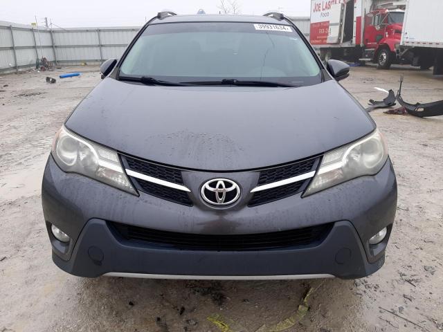 JTMRFREV1DD034977 - 2013 TOYOTA RAV4 XLE GRAY photo 5