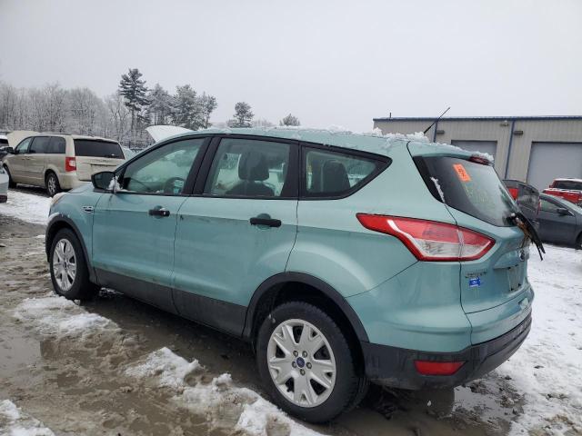 1FMCU0F76DUA51261 - 2013 FORD ESCAPE S TEAL photo 2