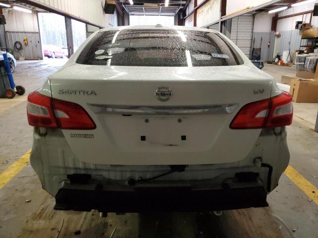 3N1AB7AP8HY408236 - 2017 NISSAN SENTRA S WHITE photo 6