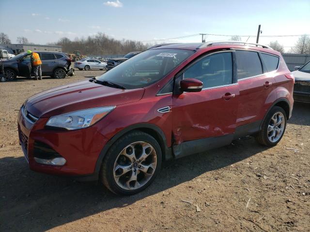 1FMCU9J94GUA80274 - 2016 FORD ESCAPE TITANIUM RED photo 1