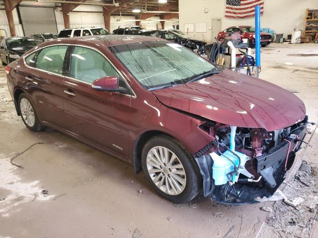 4T1BD1EB4EU030711 - 2014 TOYOTA AVALON HYBRID BURGUNDY photo 4