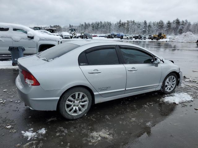 2HGFA1F56BH308841 - 2011 HONDA CIVIC LX SILVER photo 3