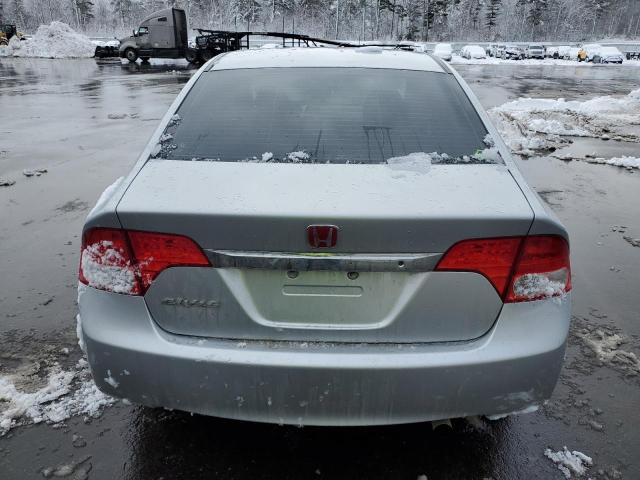 2HGFA1F56BH308841 - 2011 HONDA CIVIC LX SILVER photo 6