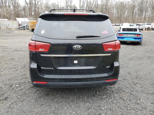 KNDMB5C19K6508951 - 2019 KIA SEDONA LX BLACK photo 6