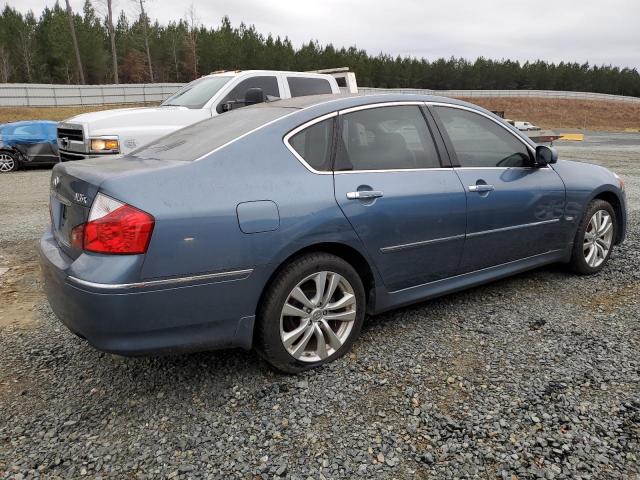 JNKCY01F29M853111 - 2009 INFINITI M35 BASE BLUE photo 3