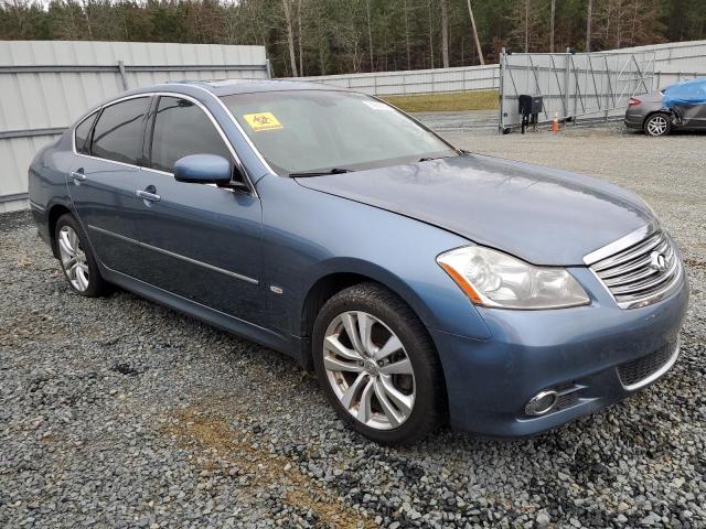 JNKCY01F29M853111 - 2009 INFINITI M35 BASE BLUE photo 4