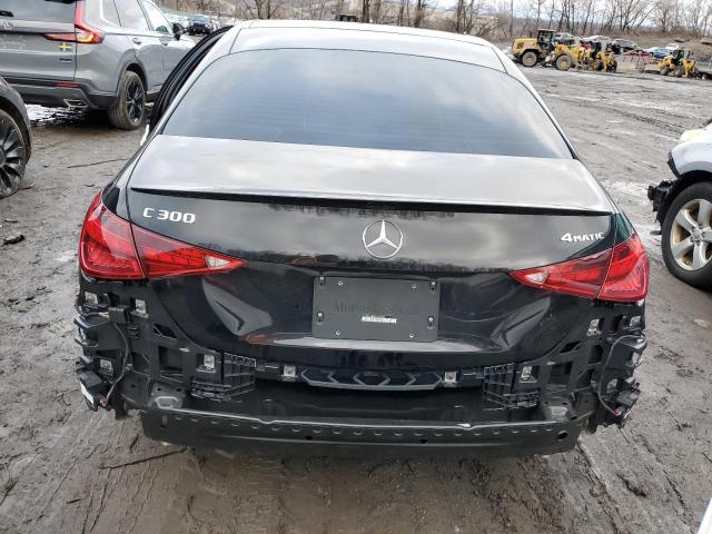 W1KAF4HB5PR106763 - 2023 MERCEDES-BENZ C 300 4MATIC BLACK photo 6