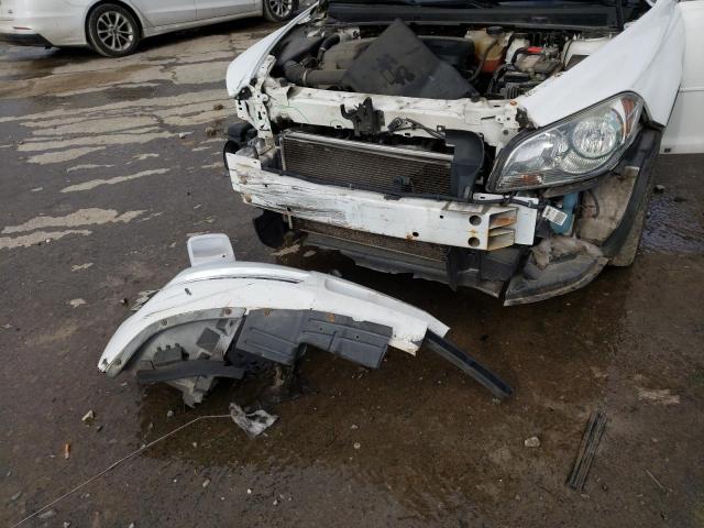 1G1ZC5EB0A4105131 - 2010 CHEVROLET MALIBU 1LT Blanc photo 12