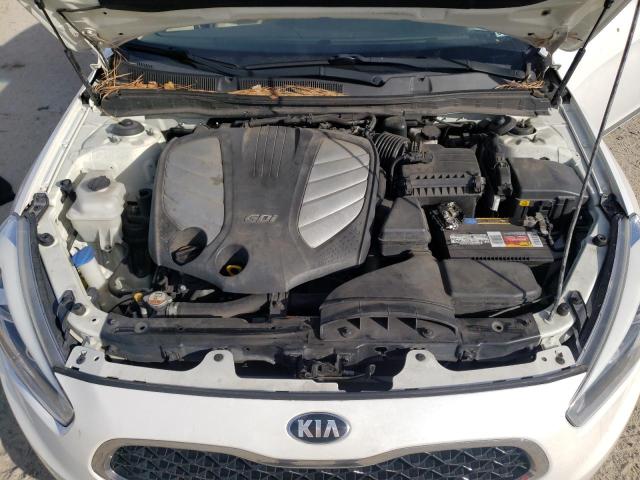 KNALN4D72F5187327 - 2015 KIA CADENZA PREMIUM WHITE photo 11