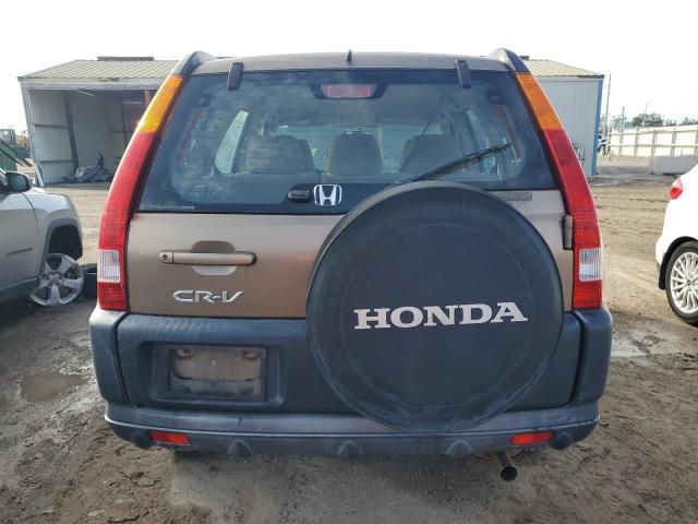 JHLRD78432C004270 - 2002 HONDA CR-V LX TAN photo 6