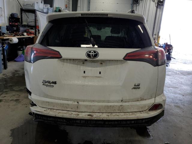 2T3BFREVXJW770106 - 2018 TOYOTA RAV4 LE WHITE photo 6