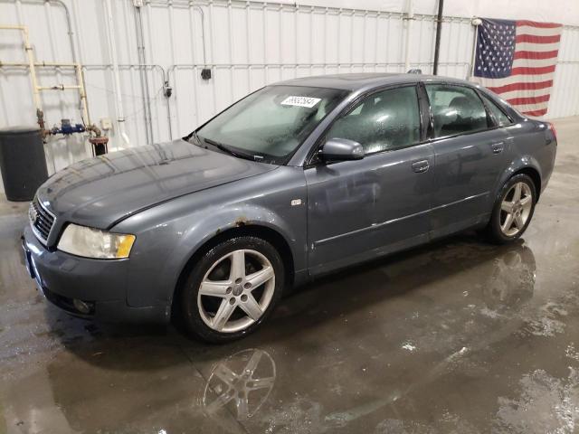 WAULC68E64A289969 - 2004 AUDI A4 1.8T QUATTRO GRAY photo 1