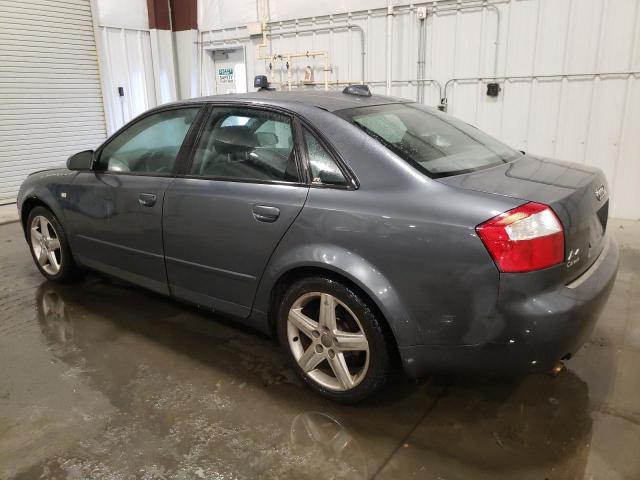 WAULC68E64A289969 - 2004 AUDI A4 1.8T QUATTRO GRAY photo 2