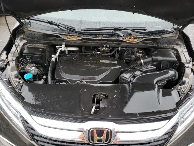 5FNRL6H95KB004019 - 2019 HONDA ODYSSEY ELITE BROWN photo 12