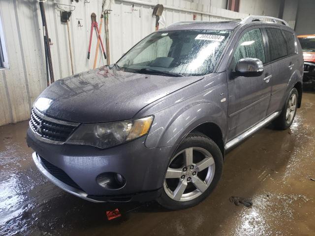 JA4MT41X19Z011393 - 2009 MITSUBISHI OUTLANDER XLS GRAY photo 1