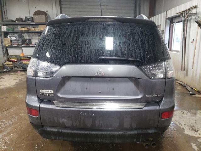 JA4MT41X19Z011393 - 2009 MITSUBISHI OUTLANDER XLS GRAY photo 6