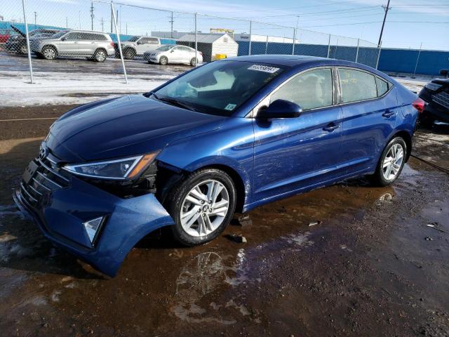 5NPD84LF3LH577534 - 2020 HYUNDAI ELANTRA SEL BLUE photo 1