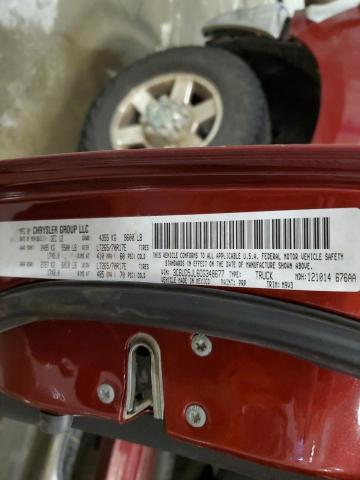 3C6UD5JL6CG348677 - 2012 DODGE RAM 2500 SLT RED photo 12