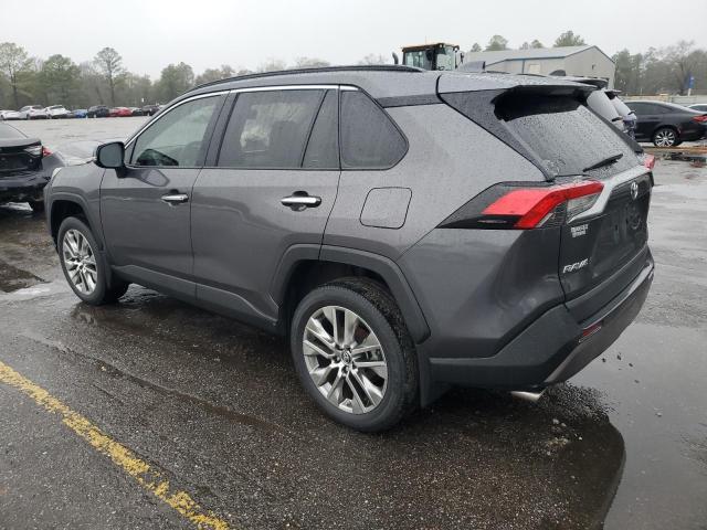 2T3Y1RFV2KC012691 - 2019 TOYOTA RAV4 LIMITED GRAY photo 2