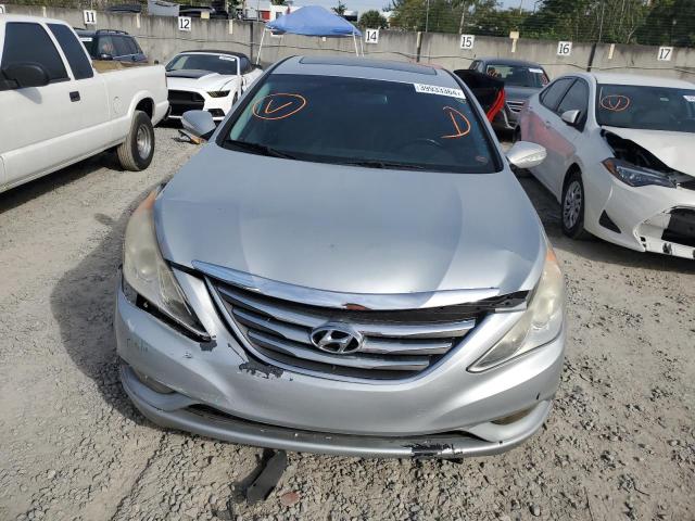 5NPEC4ABXEH847512 - 2014 HYUNDAI SONATA SE SILVER photo 5